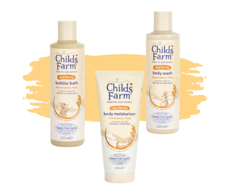Hrajte o tri balíčky detskej kozmetiky Child FARM