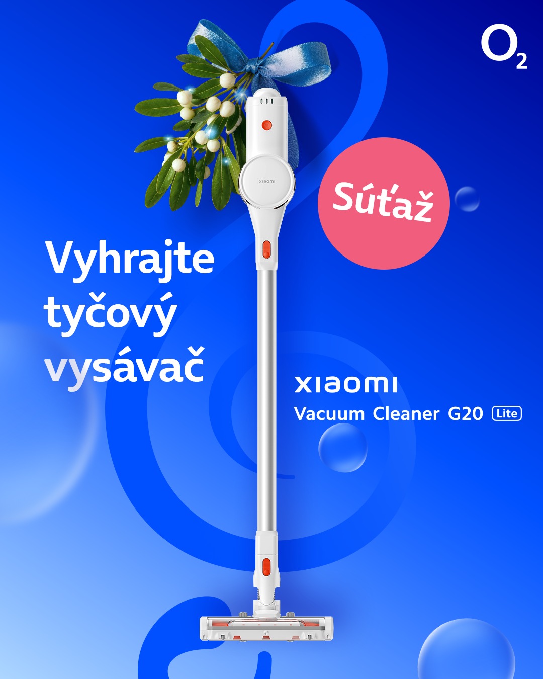 Súťaž o tyčový vysávač Xiaomi Vacuum Cleaner G20 Lite