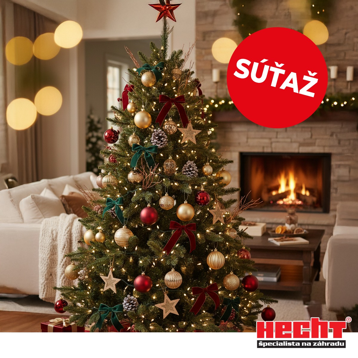 Súťaž o vianočný stromček od HECHT