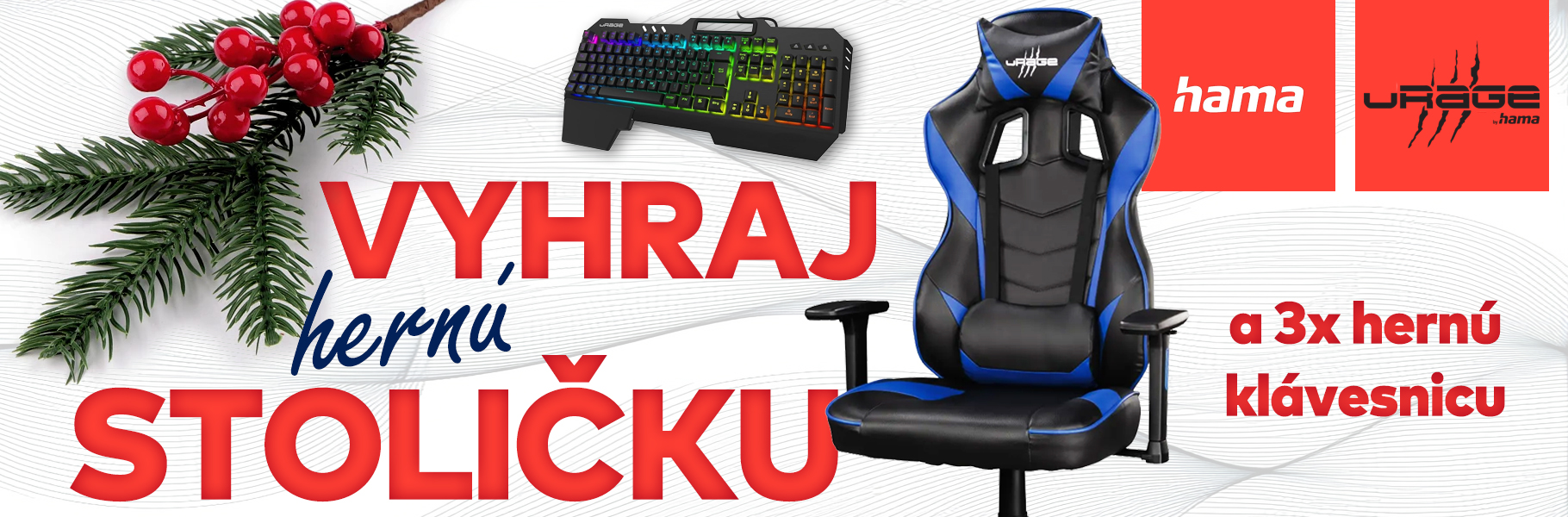 Vyhraj hernú stoličku uRage