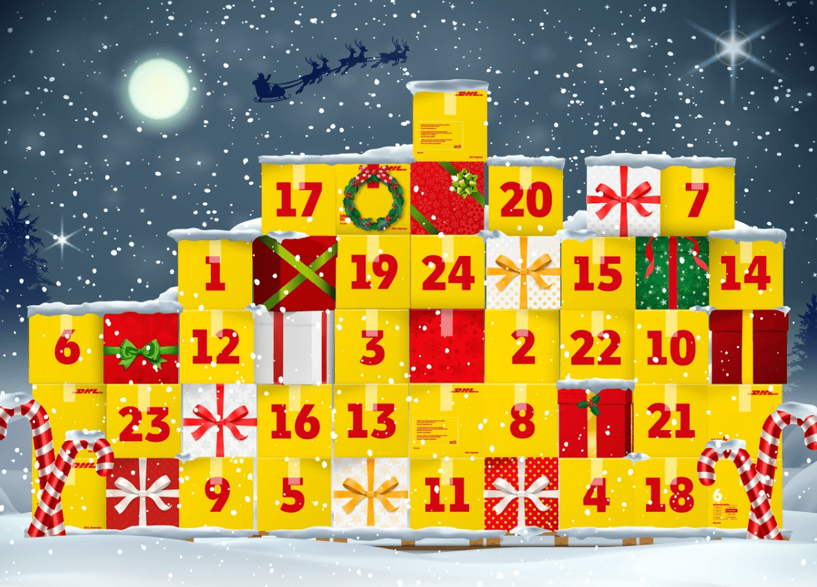 DHL Adventný kalendár 2025