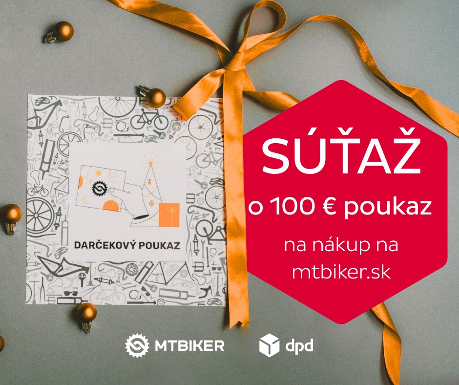 Súťaž o nákup v hodnote 100€ na MTBIKER.sk