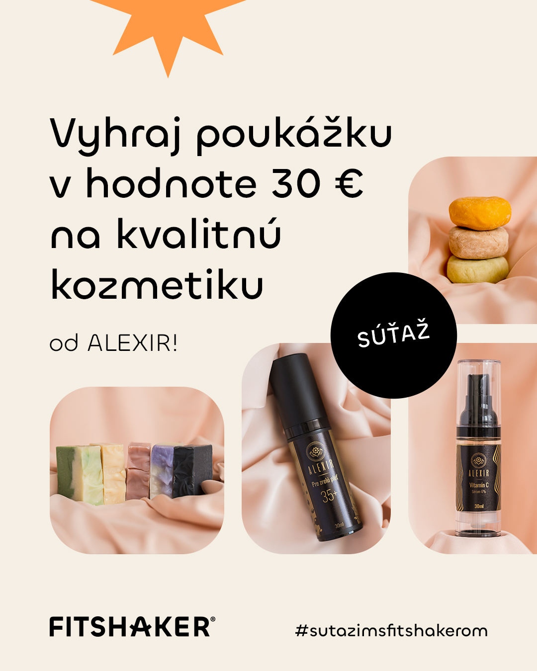 SÚŤAŽ o darčekové poukážky na kvalitnú kozmetiku od Ale