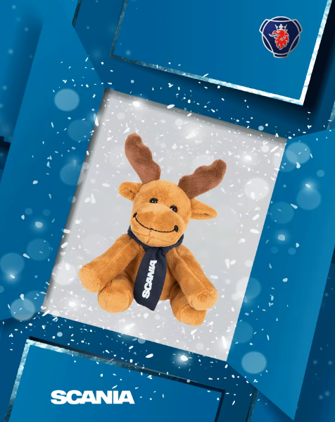 Adventný kalendár Scania na IG
