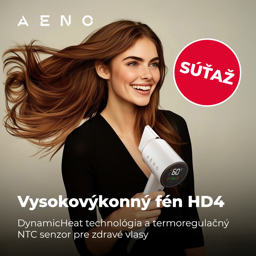 Súťaž o vysokovýkonný fén AENO HD4
