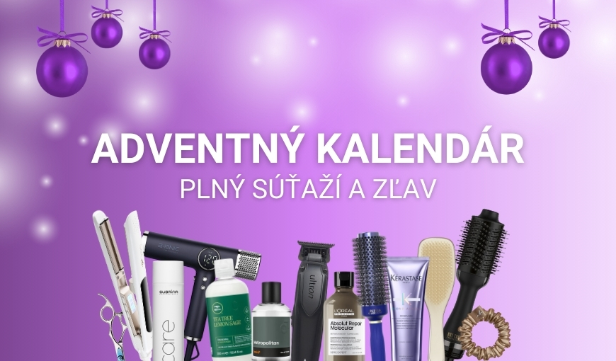 Adventný kalendár od Svet kaderníctva.sk