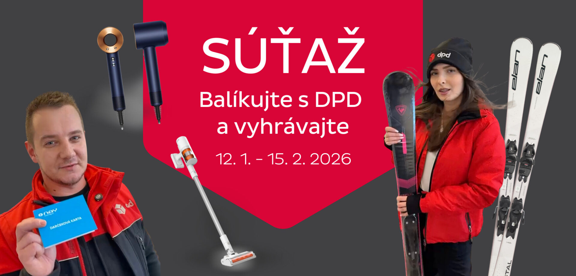 Balíkujte s DPD a vyhrávajte skvelé ceny každý týždeň
