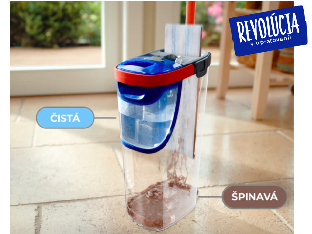 Súťažte o 5x Vileda H₂prO – mop s revolučným syst