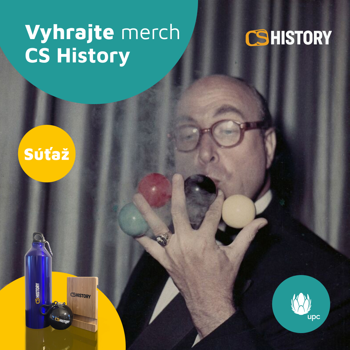 Vyhrajte merch CS History