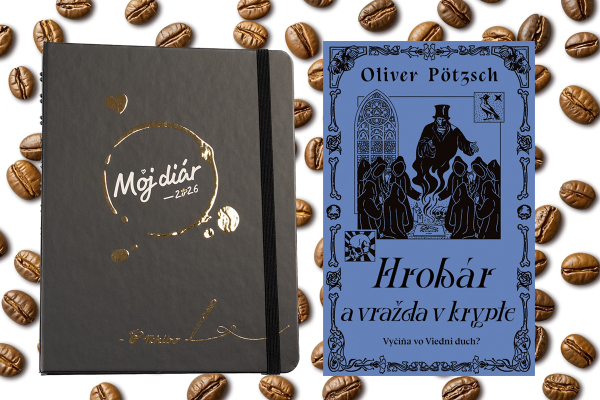 Súťaž o Môj diár Tchibo 2026 a knihu Hrobár a vražda v 