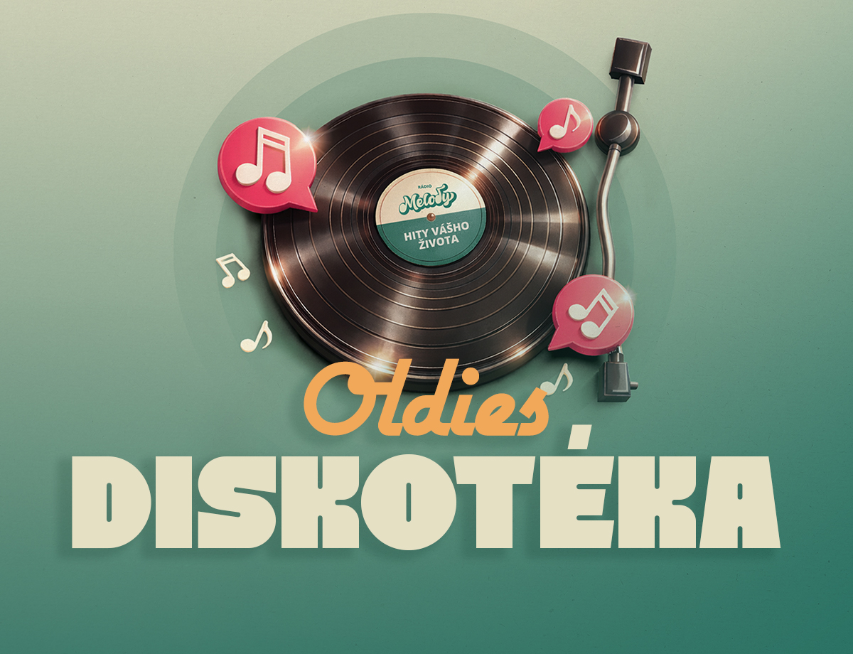 Súťaž o 2 vstupenky na Oldies diskotéku rádia Melody