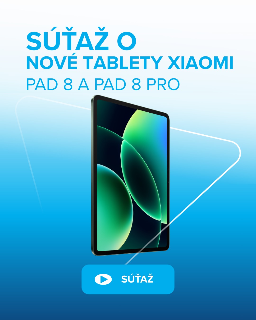Súťaž o nové tablety Xiaomi Pad 8 a Xiaomi Pad 8 Pro