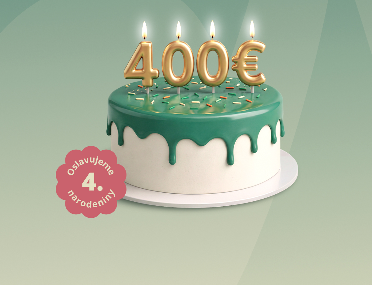 Hrajte 2x denne o 400 EUR