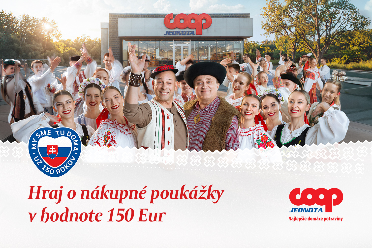 Súťaž o nákupné poukážky do COOP Jednoty – Hraj o