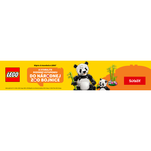 Májová online súťaž: Vyhraj LEGO® stavebnice a vstupenk
