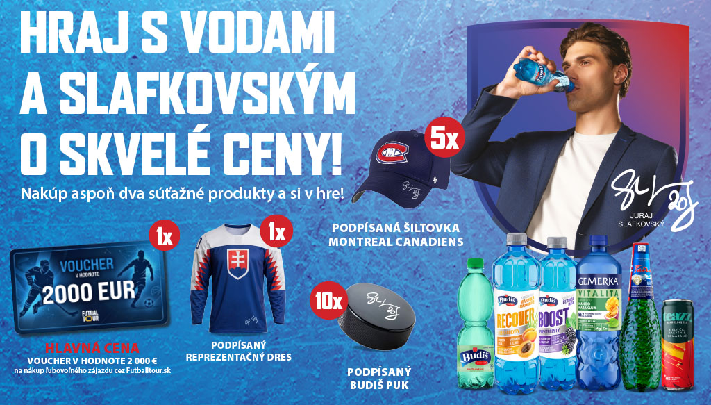Hraj s vodami a Slafkovským o skvelé ceny