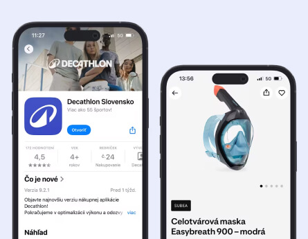 3x AQUA SEZÓNKA a zároveň 3x poukážka Decathlon na náku