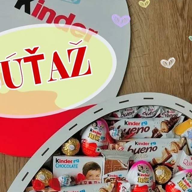 SÚŤAŽ O MEGA KINDER VAJCE