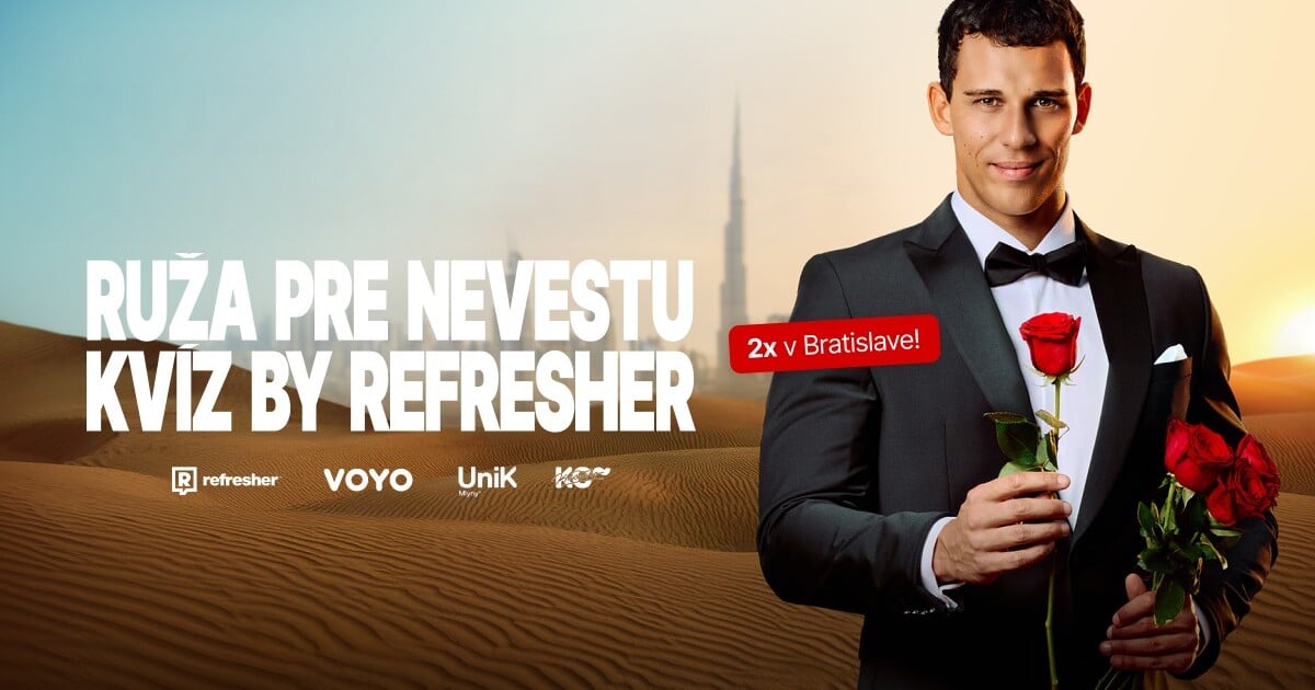 REFRESHER OFFLINE KVÍZ: Ruža pre nevestu