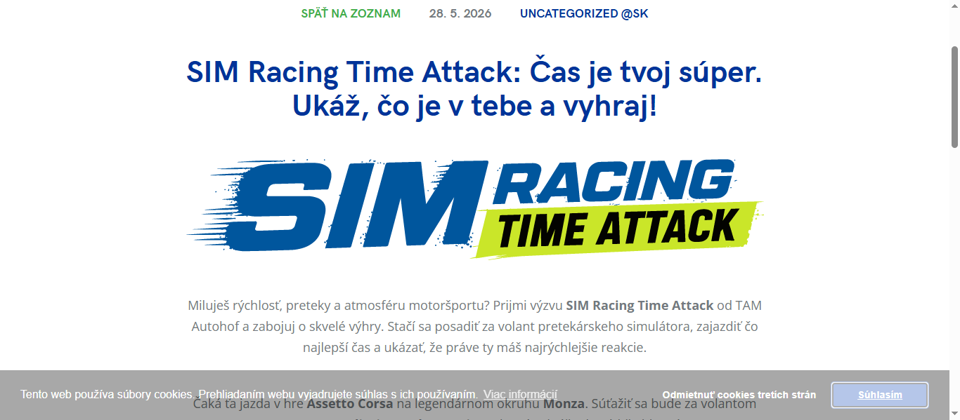 SIM Racing Time Attack