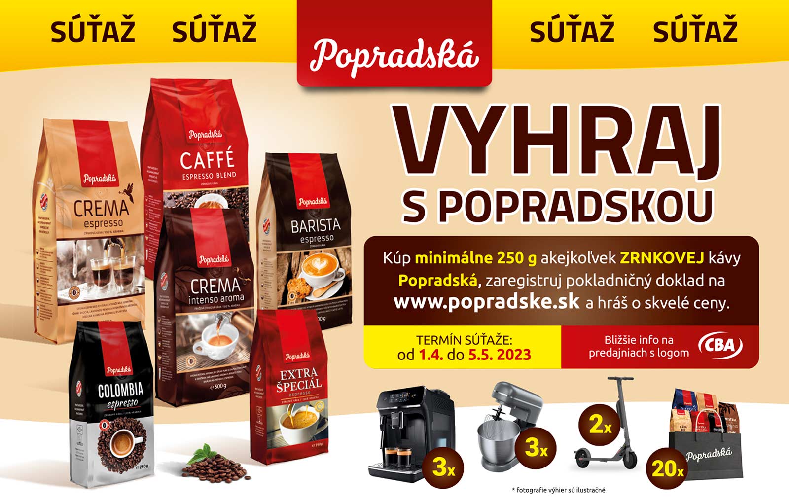 VYHRAJ S POPRADSKOU 50 € a 20 € NÁKUPNÉ POUKÁŽKY