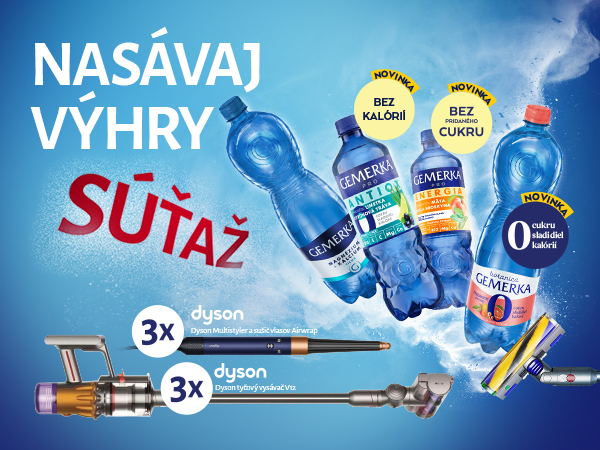 Kupuj Gemerku v Billa a nasávaj Dyson výhry!