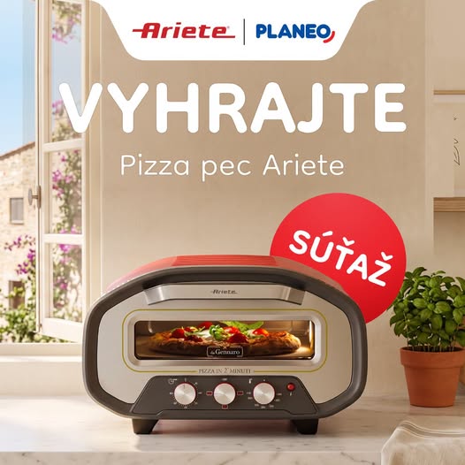 SÚŤAŽ O DOMÁCU PIZZA PEC ARIETE