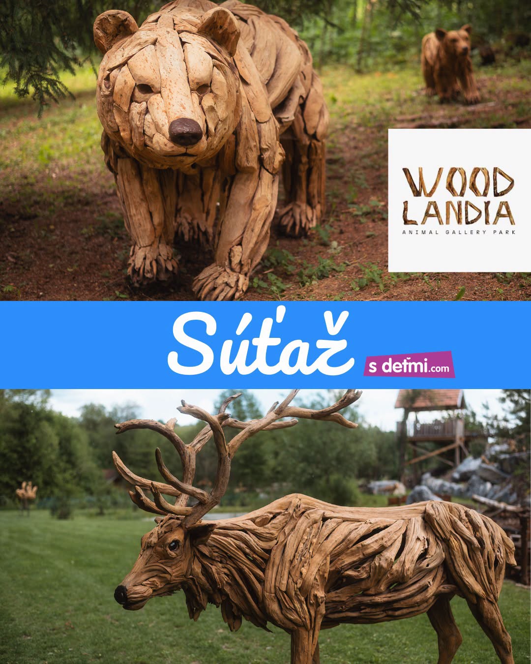 Súťaž o rodinnú vstupenku do Woodlandia