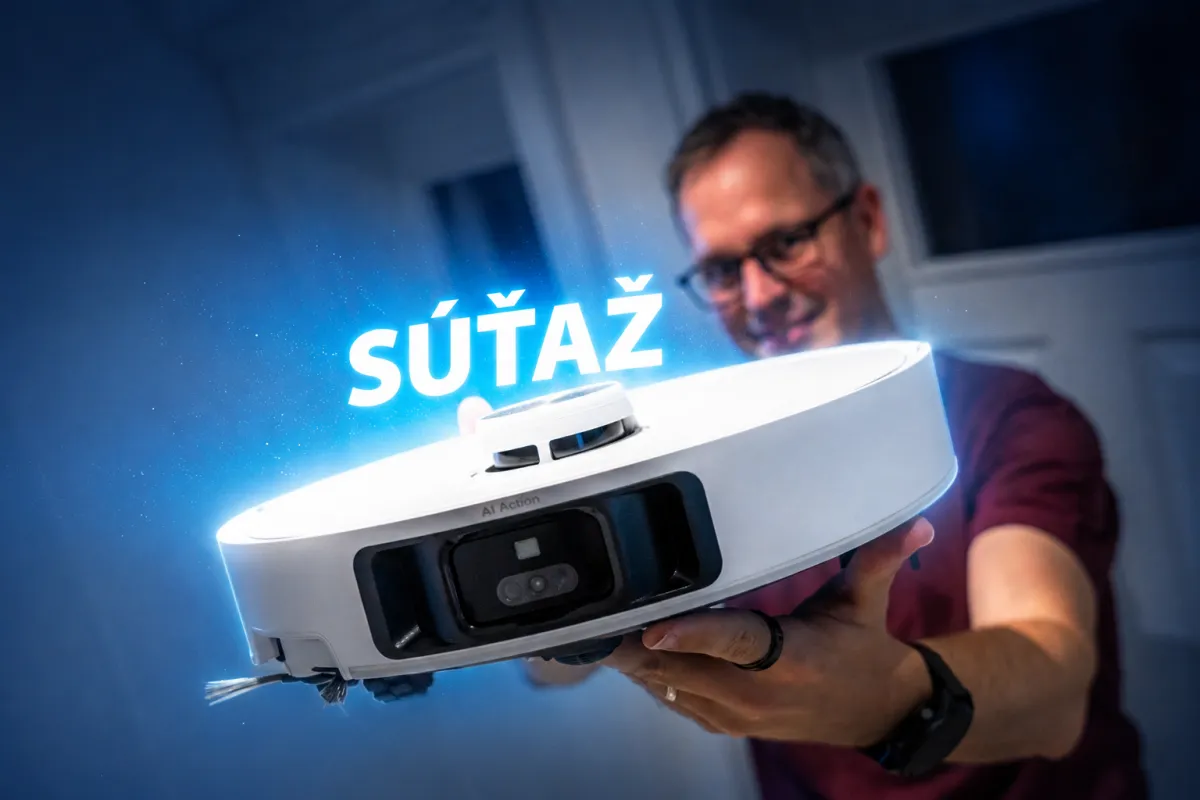 SÚŤAŽ: Vyhrajte robotický vysávač Dreame L50s Pro Ultra