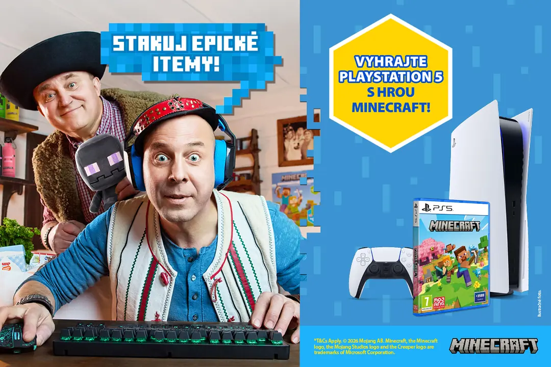 VYHRAJTE PLAYSTATION S HROU MINECRAFT