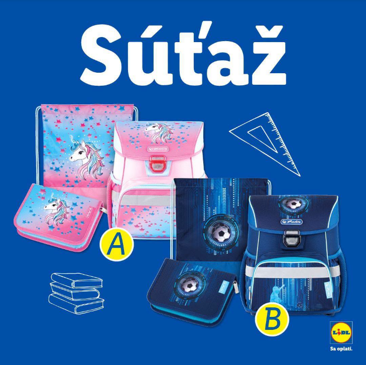 VYHRAJTE školskú tašku s príslušenstvom!